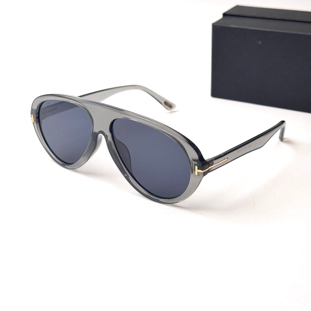TOM FORD Camillo FT0988 – Transparent Grey Smoke - Giiz store