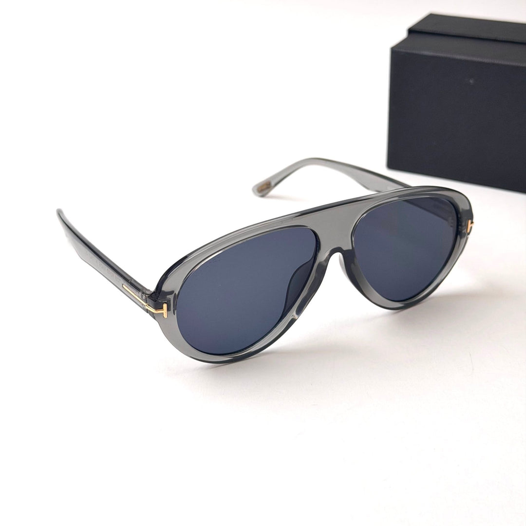 TOM FORD Camillo FT0988 – Transparent Grey Smoke - Giiz store