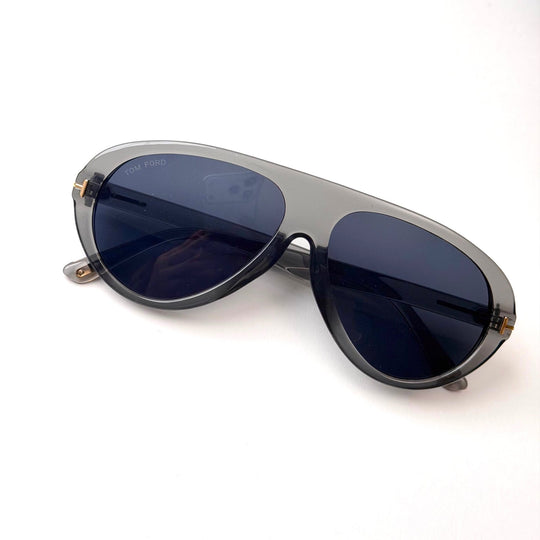 TOM FORD Camillo FT0988 – Transparent Grey Smoke - Giiz store