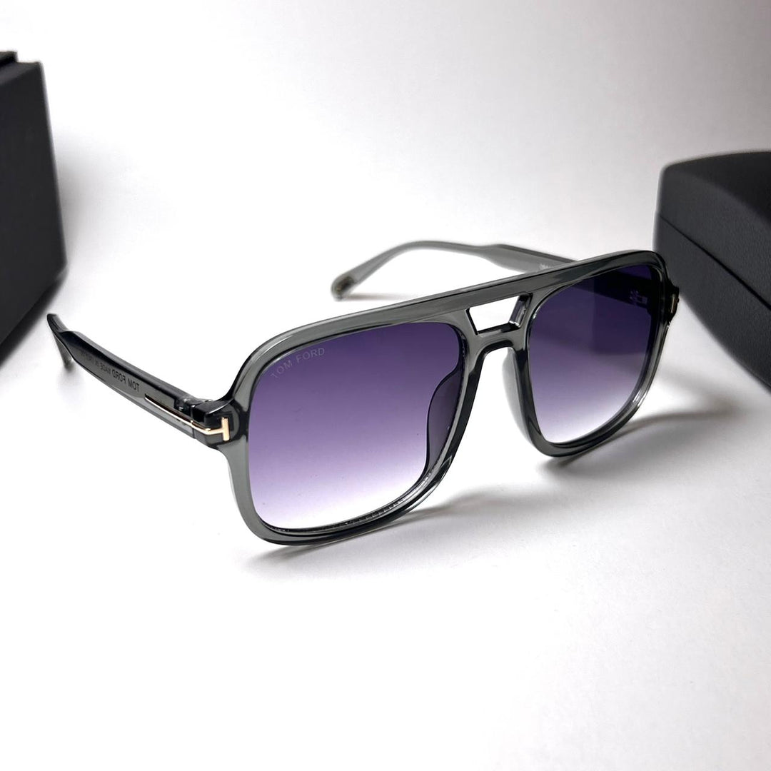 Tom Ford Falconer – Gray Purple Gradient - Giiz store