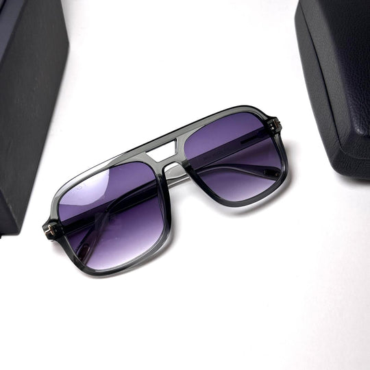 Tom Ford Falconer – Gray Purple Gradient - Giiz store