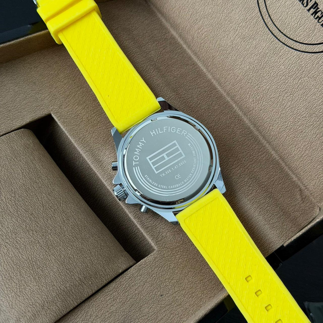 Tommy Hilfiger Sport Chronograph – Yellow Edition - Giiz store