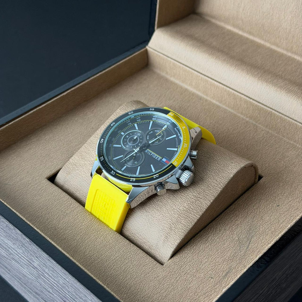 Tommy Hilfiger Sport Chronograph – Yellow Edition - Giiz store