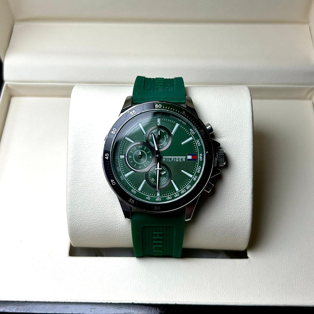 Tommy Hilfiger Velocity Chronograph - Green - Giiz store