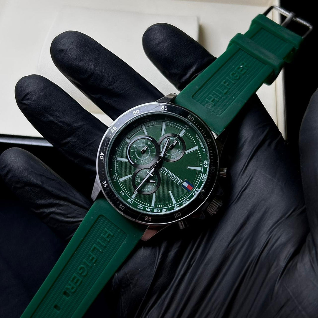 Tommy Hilfiger Velocity Chronograph - Green - Giiz store