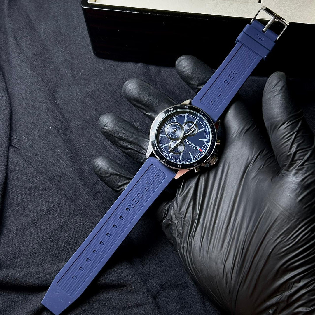 Tommy Hilfiger Velocity Chronograph - Navy - Giiz store