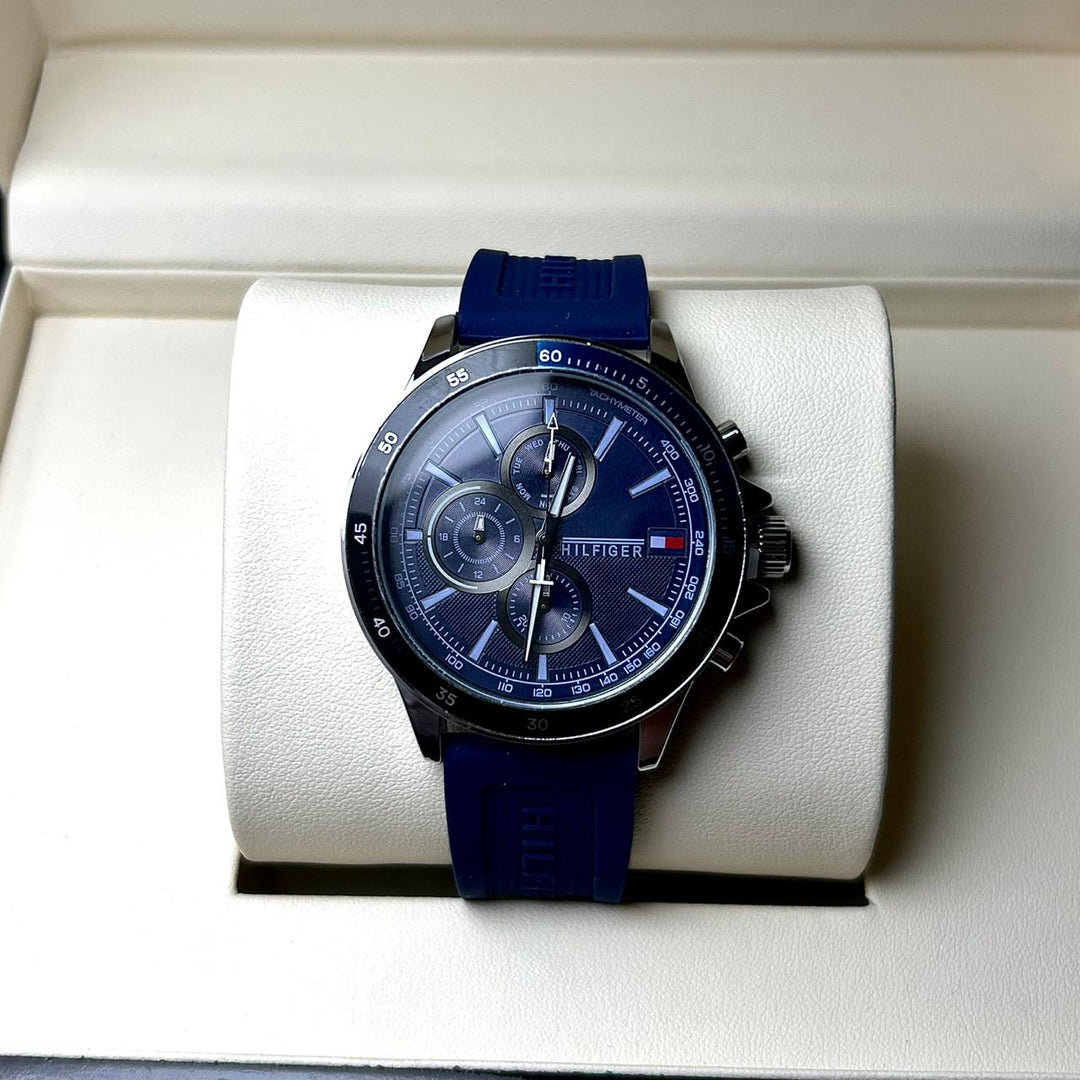 Tommy Hilfiger Velocity Chronograph - Navy - Giiz store