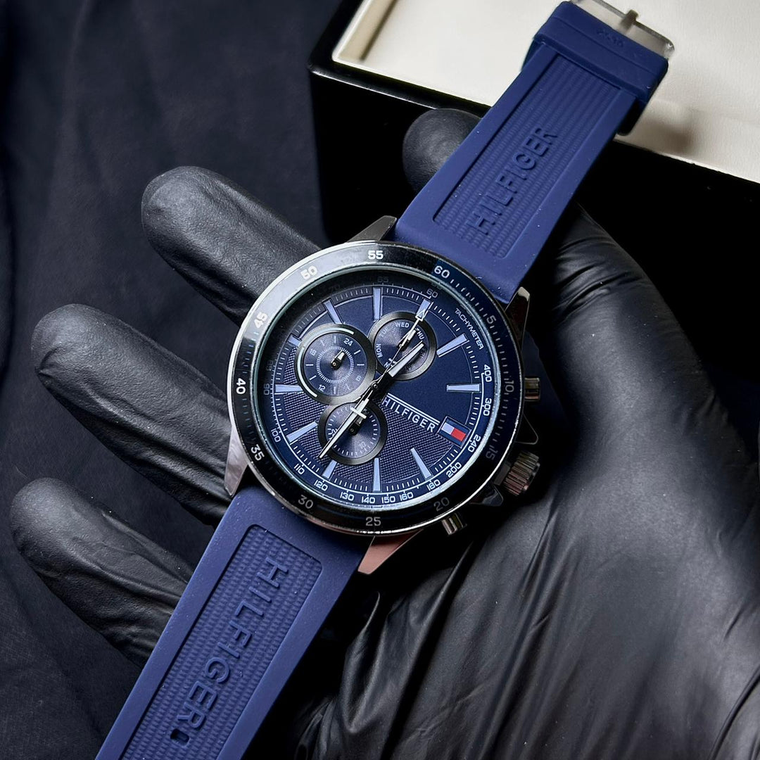 Tommy Hilfiger Velocity Chronograph - Navy - Giiz store