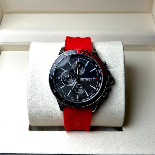 Tommy Hilfiger Velocity Chronograph - Red - Giiz store