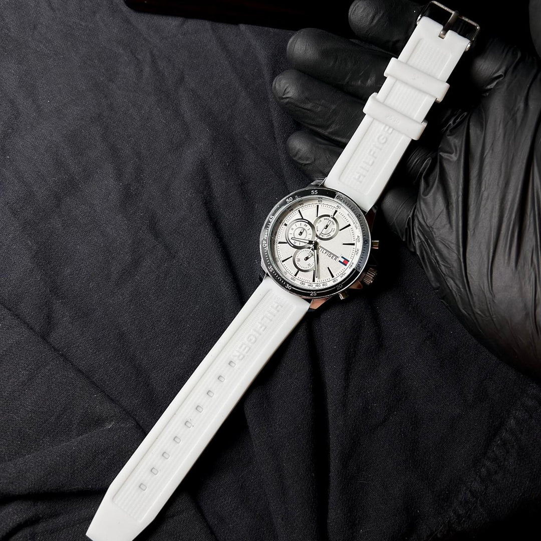 Tommy Hilfiger Velocity Chronograph - White - Giiz store