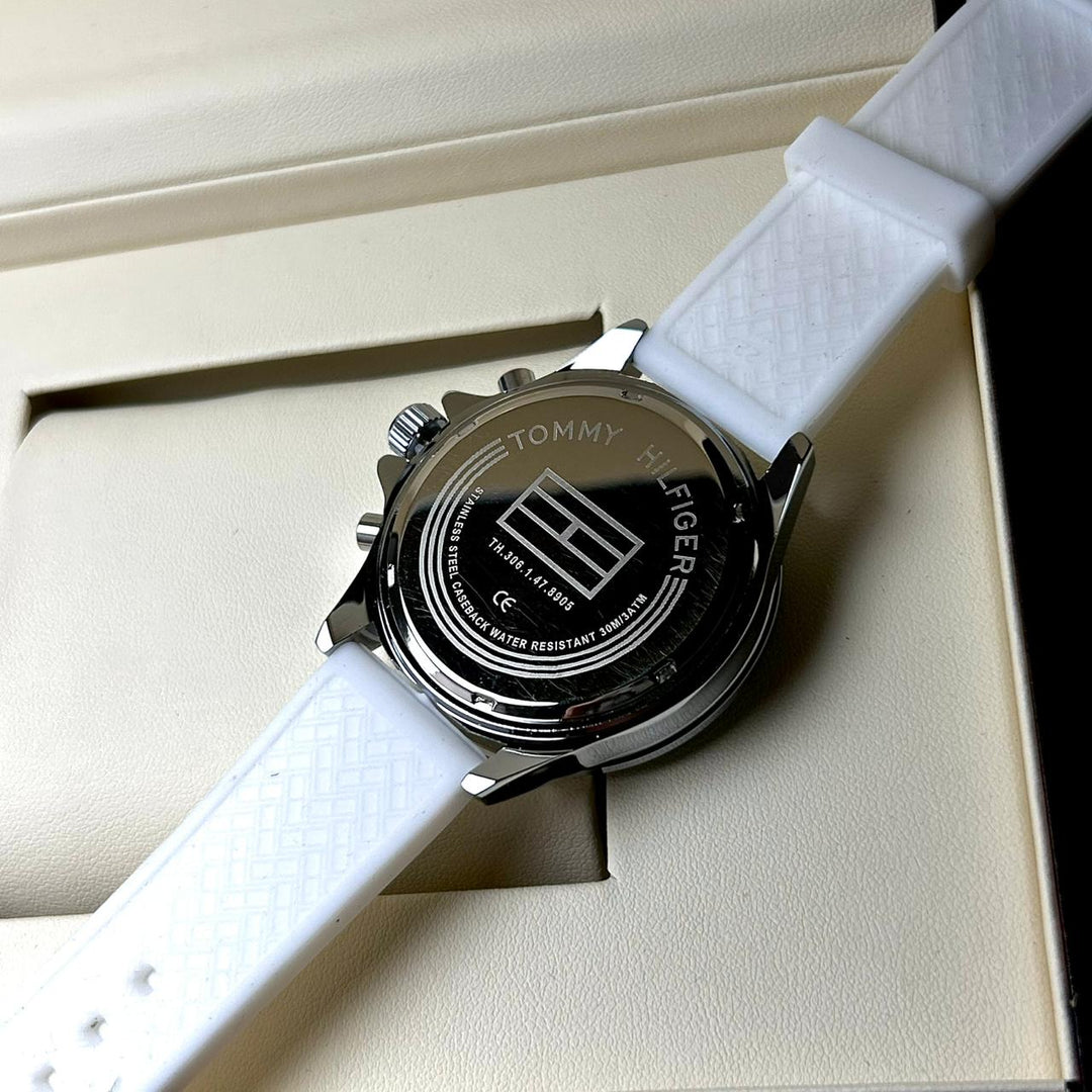 Tommy Hilfiger Velocity Chronograph - White - Giiz store