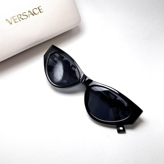 Versace Greca Cat Eye - Full Black - Giiz store