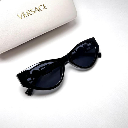 Versace Greca Cat Eye - Full Black - Giiz store
