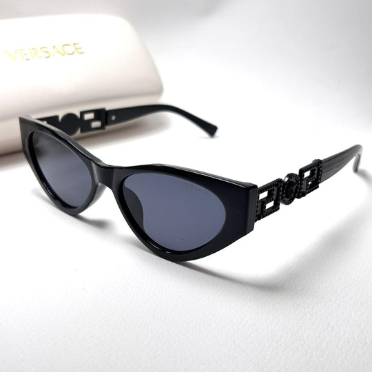 Versace Greca Cat Eye - Full Black - Giiz store