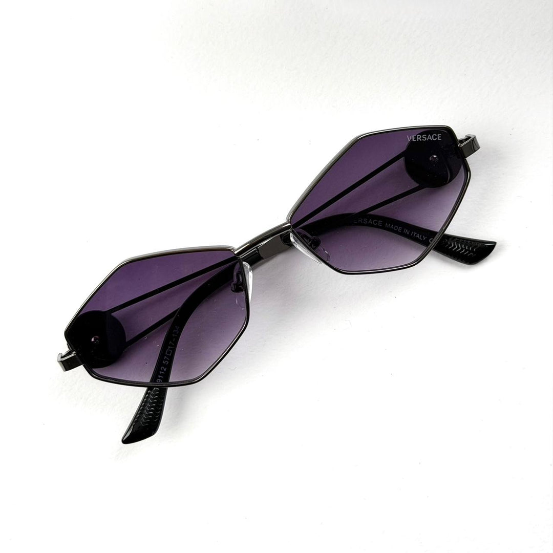 Versace Medusa Geometric T091 - Black Purple Gradient - Giiz store
