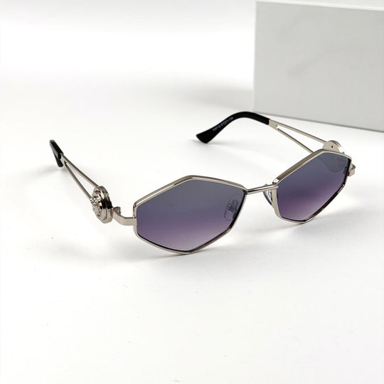Versace Medusa Geometric T091 - Silver Purple Gradient - Giiz store