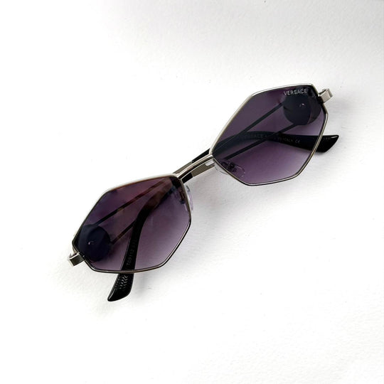 Versace Medusa Geometric T091 - Silver Purple Gradient - Giiz store