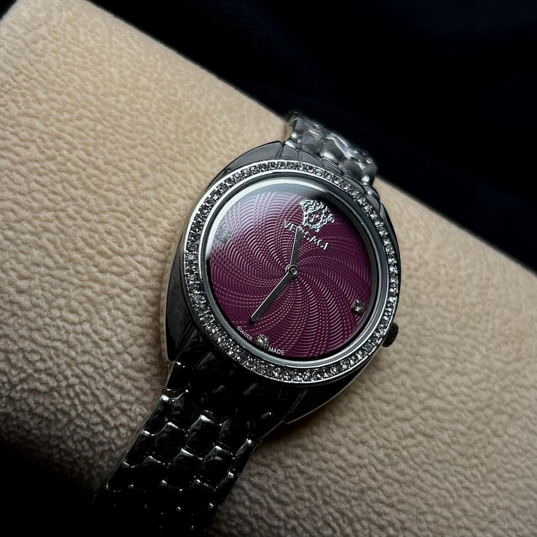 Versace V - Motif Lady - Purple - Giiz store